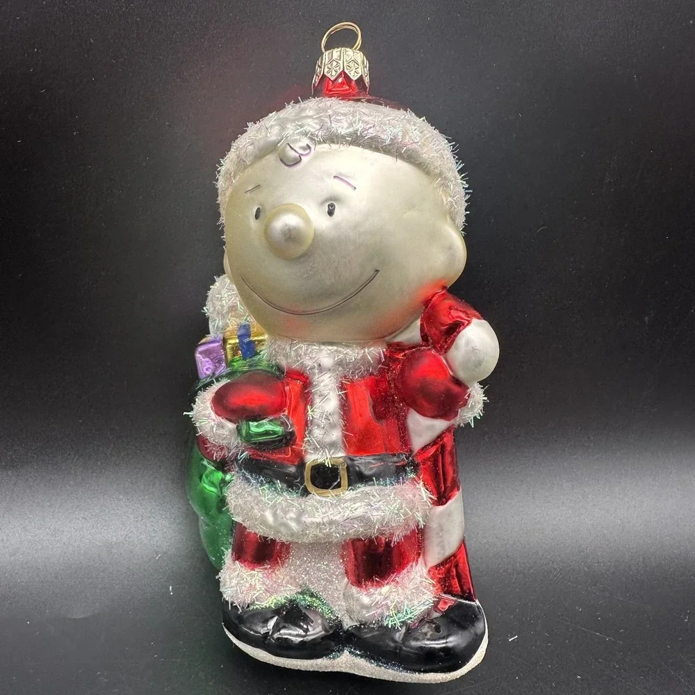 KURT ADLER POLONAISE CHARLIE BROWN SANTA THE PEANUTS ORNAMENT AP 1212 6